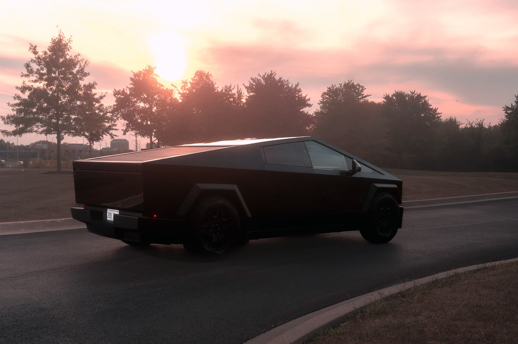 Tesla Cybertruck detail - rent near Palatine Arlington Heights IL